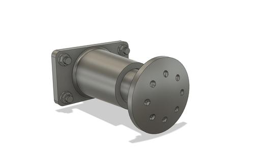 Spring loaded buffer - Gauge 1 / 1:32