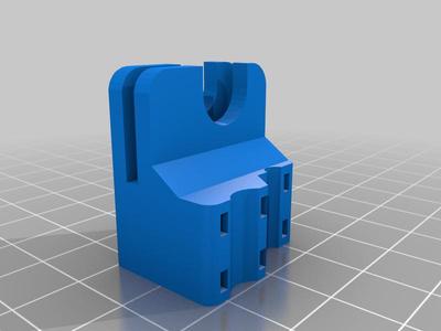 Ender 5 Plus hotend strain relief
