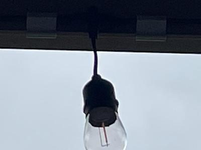 Outdoor Bulb Shaped LED Light Clip