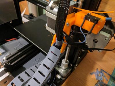 Ender 3 Filament Sensor and Chain Mount