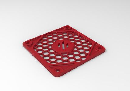 Voron 2.4 Fan Grill for my Hex Infill Skirts