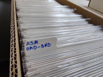 Comic Divider - Remixed for long or short boxes (vertical orientation)