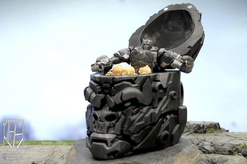 Transformers ROTB Optimus Primal Popcorn Bucket
