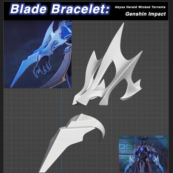 Blade Bracelet - Abyss Herald Wicked Torrents - Genshin Impact