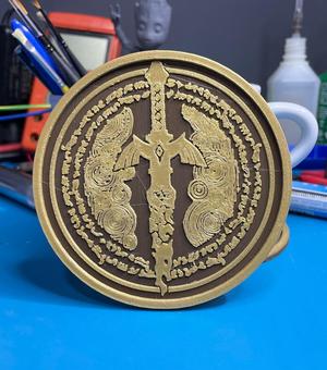 Coaster - Damaged Master Sword TOTK