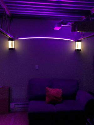 RGB Light Bar Mounting Bracket