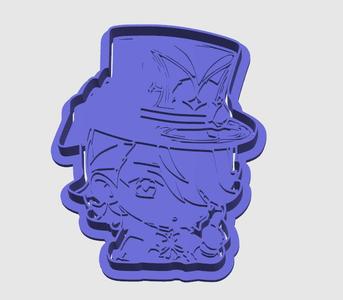 Genshin Impact Lyney cookie cutter