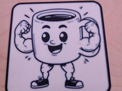 Coaster - Strong Coffee Mug