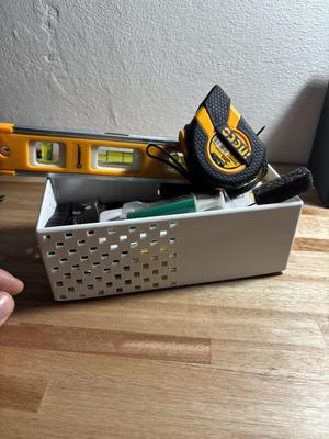 Caja organizadora diseño rejilla parcial
