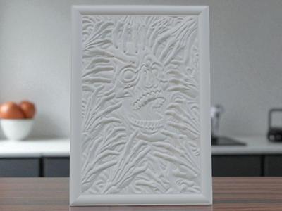 Skeleton Bust Table top wall hanging