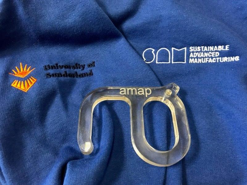 Laser Cut door opener