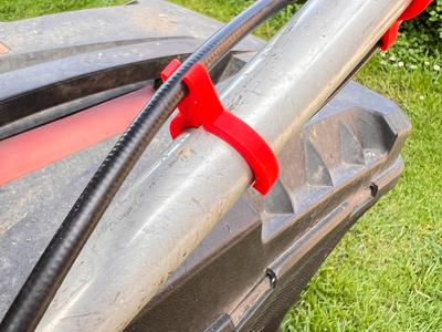 Bowden holder for grass-cutter