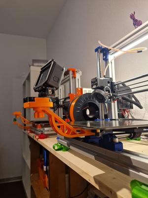 GoPro mount for Prusa