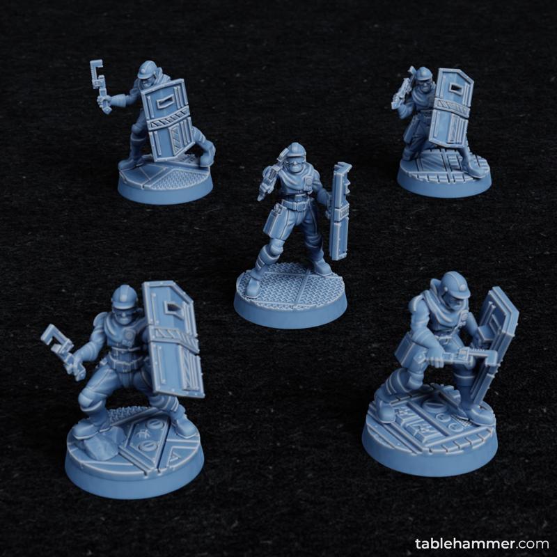 Combineers Melee - human engineers melee (Accell Union)