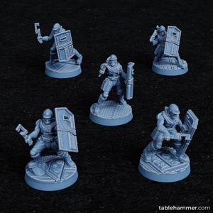 Combineers Melee - human engineers melee (Accell Union)
