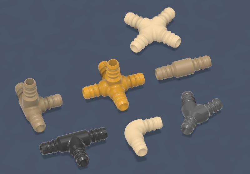 coupling fittings 1/2” garden hose