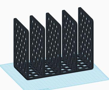 Honeycomb mail organizer - 4 slots