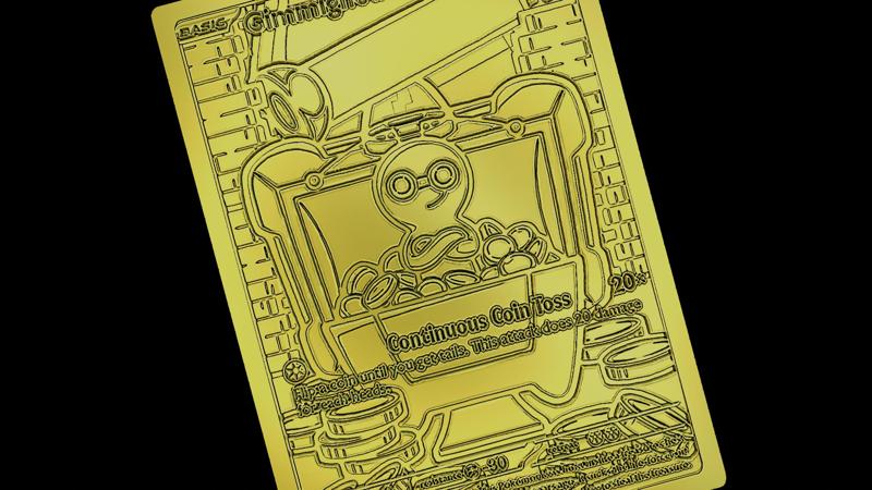 Gimmighoul Pokemon card anime