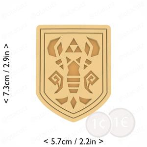 Wooden Shield Cookie Cutter - Phantom Hourglass