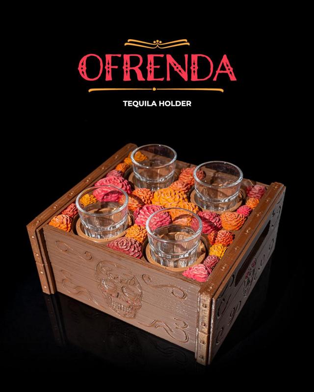 Ofrenda Tequila Holder