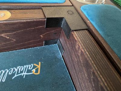 Sunnygeeks gamingtable corner reinforcement