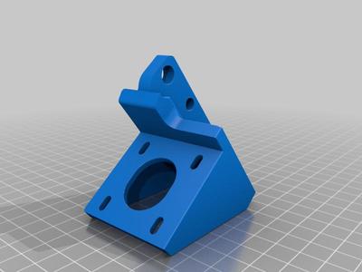 Ender 3 Dual gear extruder+Bullseye direct drive mount