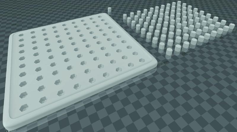 100 Pins Decorative and customizable board