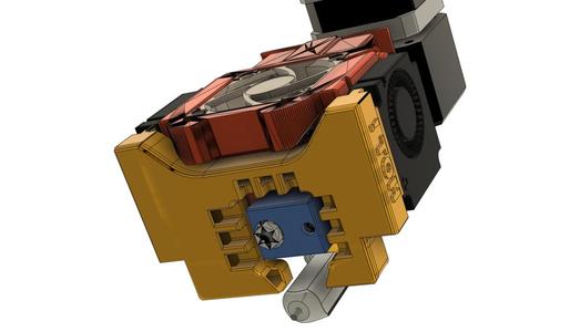 SAPPHIRE PRO/PLUS  E3D Mount / Bltouch V3.1 / Original Fan 24V
