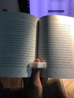 One Hand Book Holder