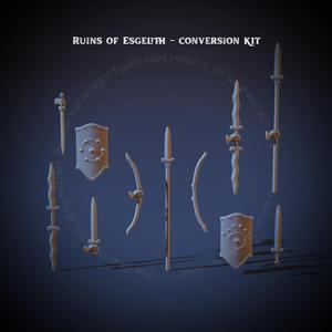 Ruins of Esgelith - Weapons Conversion Kit