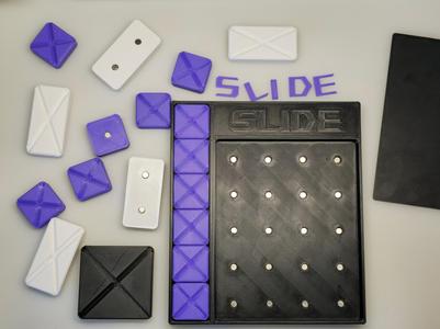 SLIDE - Block Puzzle! (With or without magnets!)