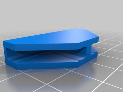 Flat clips for SONGMICS modular storage
