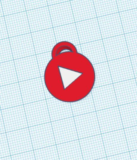 YouTube Keychain