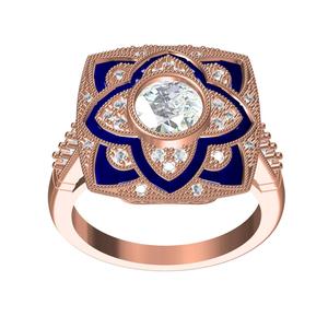 Beautiful Art Deco Engagement Ring