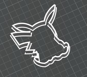 PIKACHU COOKIE CUTTER
