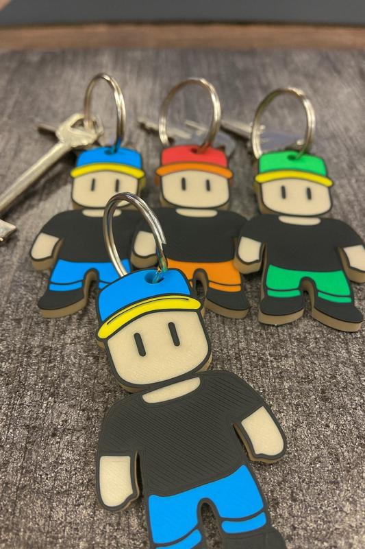 Stumble Guys keychain