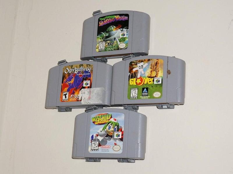 Nintendo 64 Video Game Hangers N64 UPDATED 2015-09-05