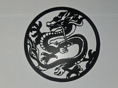 Majestic Dragon wall decoration