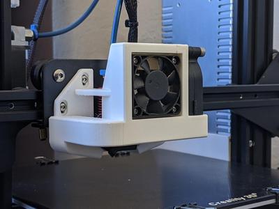 Satsana 5015 Fan Duct for Ender 3 / CR-10