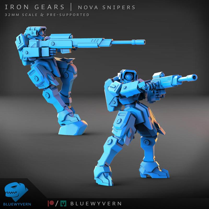 Iron Gears - Nova Snipers (Modular)