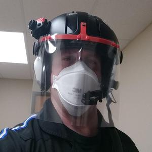 Flight Helmet Face Shield Adapter
