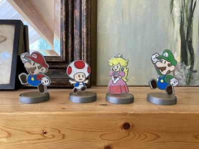 Paper Mario Amiibos - Allies and Minions