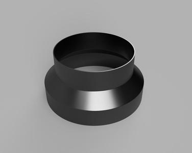 120mm to 100mm duct adapter
