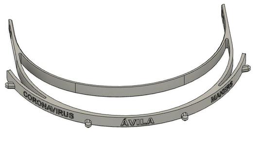 Pantalla Protectora Covid19 (Prusa RC3 remixed)