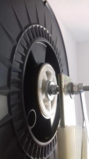 Filament spool axis | Eje para el rollo de filamento