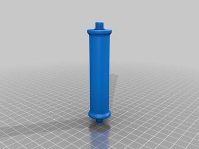Universal filament holder for 80mm wide spool