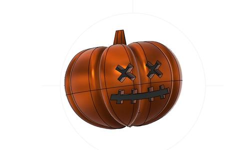 Halloween Pumpkin Deck Box