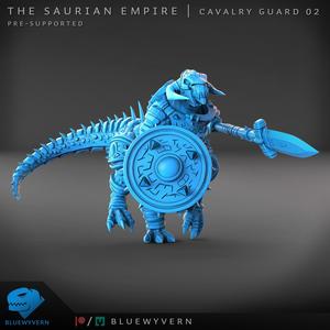 The Saurian Empire - Cavalry Guard B