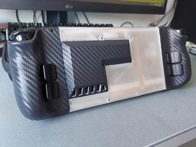 Steam Deck Improved Cooling Back plate