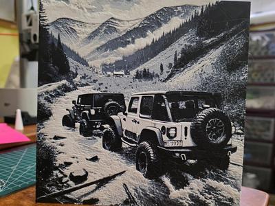 Swimming With Friends Jeep HueForge V2
